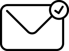 Mail Send Stencil Svg Design File, Free Vectors File